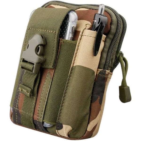 Taktisk bältesväska, multifunktionell Molle EDC Ut