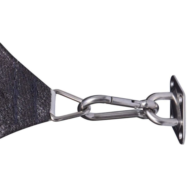Varjostinpurjeen kiinnityssarja, ruostumattomasta teräksestä valmistettu aurinkovarjostimen kiinnityssarja