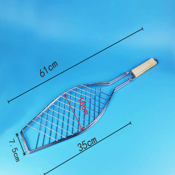 Fisk tilberedningsgitter - Rustfrit stål