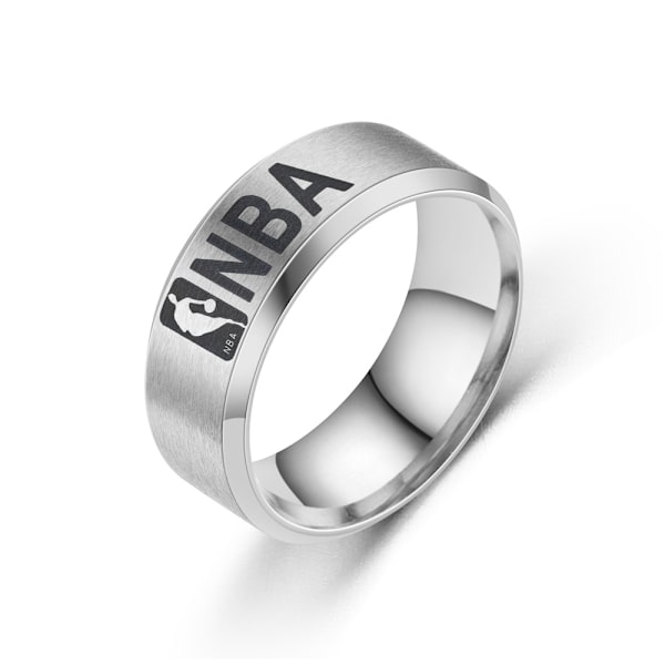 Rustfrie Stål Ringer for Menn Bryllupsring Kule Enkle Bånd 8MM W*