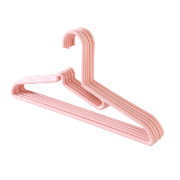 10 st hängare - rosa