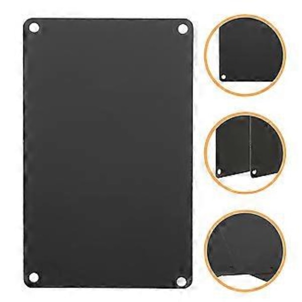 10 stk. Aluminium Navneskilte DIY Gravering Blanke Skilte Multifunktionelle Metalskilt Blanks