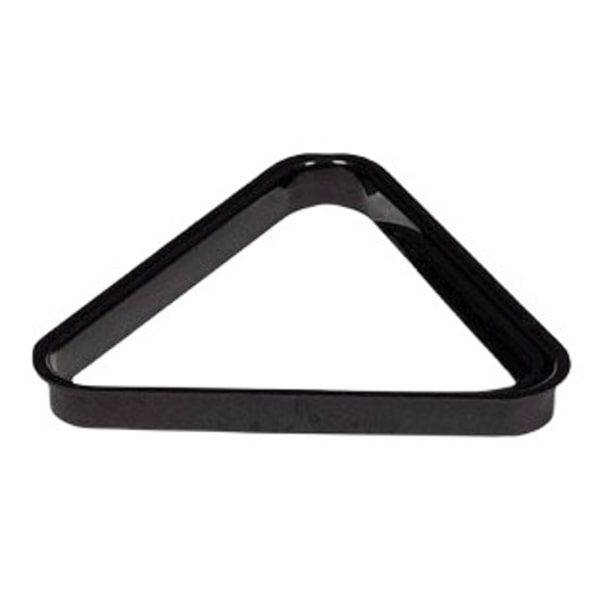 Sort plastik trekant 57 mm