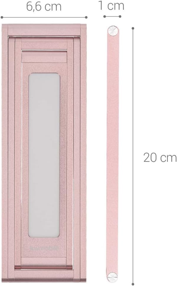 Genopladelig LED-foldelampe - Bærbar dæmpbar aluminium D