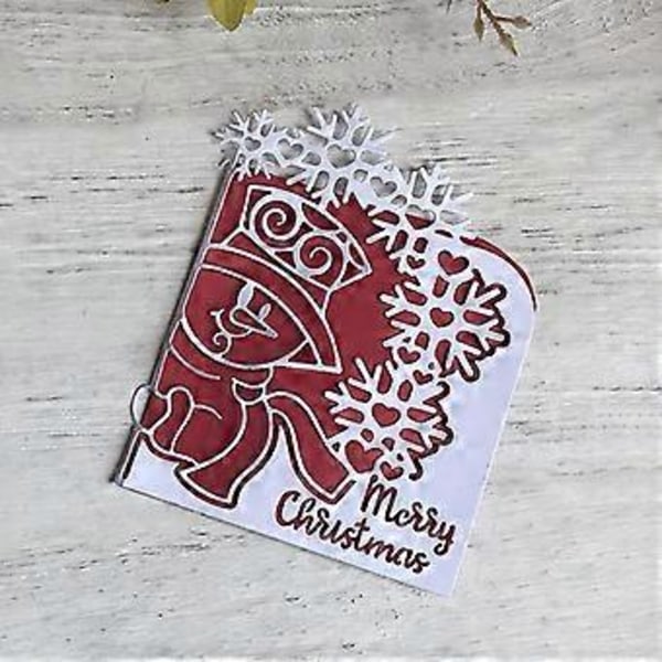 Lumikolon Embossing-leikkurit DIY-romanttisia albumeja ja joulukortteja varten