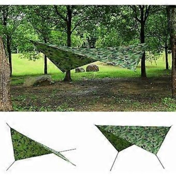 Riippumatto Camping Pressu Sateensuoja, Vedenpitävä Teltta Pohjakangas Kallis Jälkipeite Markiisi Junat Peite Piknikmatto Markiisille