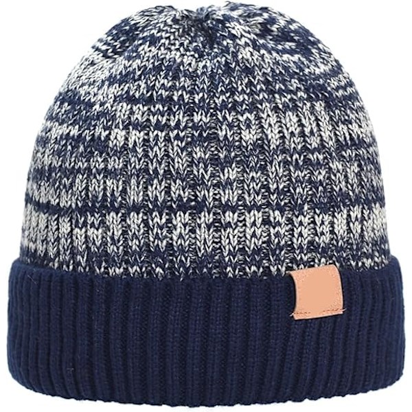 Vinterlue Add Varme Beanies Lue Løse Skullies Strikket Lue for Menn Kvinner Ski Sport Beanies Caps