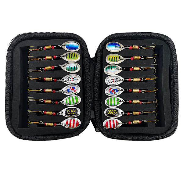 10 st fiskedrag, fiskeskedar, konstgjort bete, fiskedrag