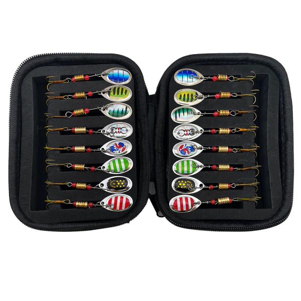 10 stk. fiskeblink, fiskeskeer, kunstig lokkemad, fiskeblink