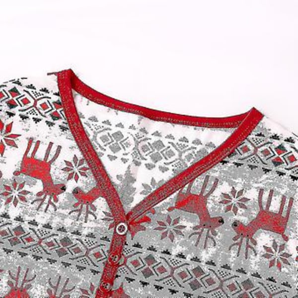 Jouluperheen Matchivat Pyjamat, Uniasu, Pjs-setti, Juhlava Aikuisten ja Lasten Yöasu Z (2XL Äiti)