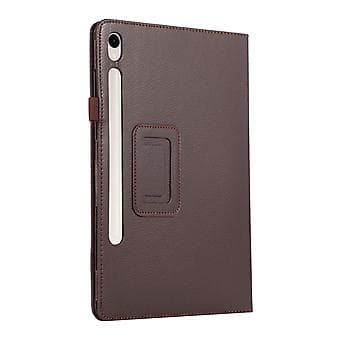 Litchi Tekstur Tablet Etui til Samsung Galaxy Tab S9+ (Brun)