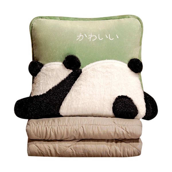 Panda-presenter för pojkar och flickor, Super Mjuk Pandafilt Pläd Kudde