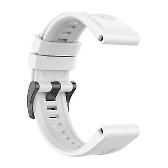 Silikon Urrem til Garmin Fenix 7S (Hvid)