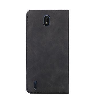 Ihomainen PU-kotelo Nokia C01 Plus/C1 2. painos (Musta)