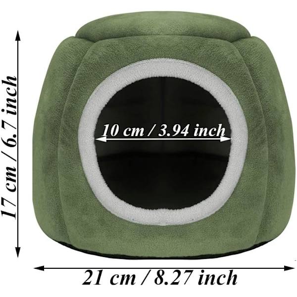 21cm Liten Husdjursbo, Liten Husdjursvinterhus, Hamsterhus, Liten