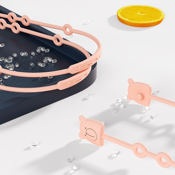 Silikone Sutteholder med Enkelt Design, Pakke med Tekstur*