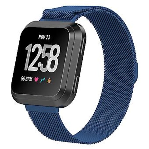 Rem til Fitbit Versa 2 / Fitbit Versa / Fitbit Versa Lite til Fitbit Versa 2 / Fitbit Versa / Fitbit Versa Lite (Marineblå)