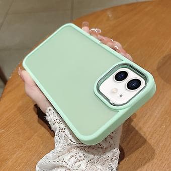 PC + TPU Telefon Cover til iPhone 12 / 12 Pro (Matcha Grøn)