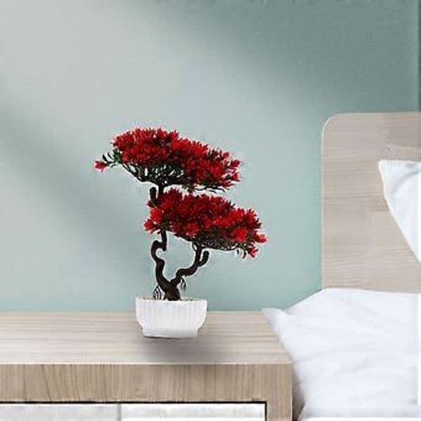 1 stk. Kreativ Simulationsplante Dekorativ Kunstig Bonsai Gæste-velkomst Fyr