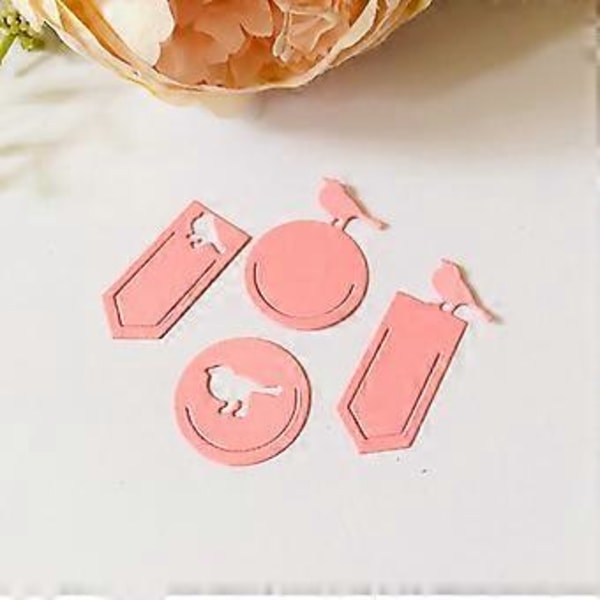 Lintujen Metalliset Leikkausmuotit Stencil Scrapbooking DIY Album Leima Paperi Kortti Prässäys Deko Käsityö