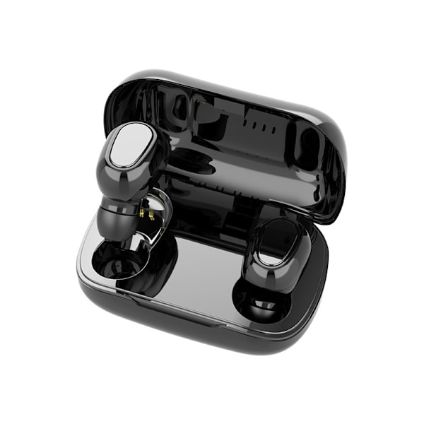 Stereo Sports Trådløse Øretelefoner Bluetooth 5.0 Hovedtelefon Støjreduktion