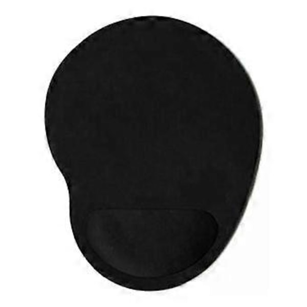 30~100 st Universal Kontorsmusmatta Gel Handledsstöd Ergonomisk Mjuk Elastisk Gaming Skrivbordsmusmatta Handledsstöd Drop Shipping (1 st Svart)