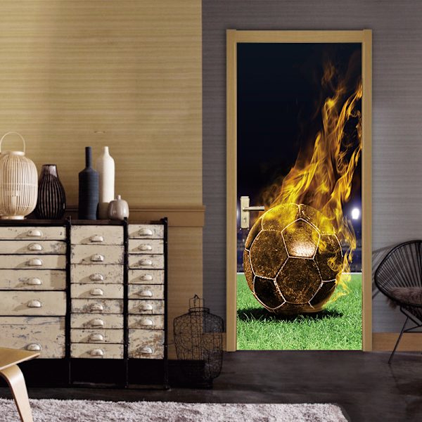 (38.5*200cm*2stk) 3D-effekt plakat dørklistremerke 10