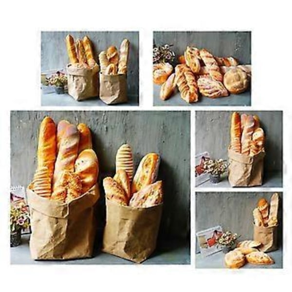 Imitaatio Keinotekoinen Leipä ruoka Leipämalli Koristeluun (Tyyli_8)
