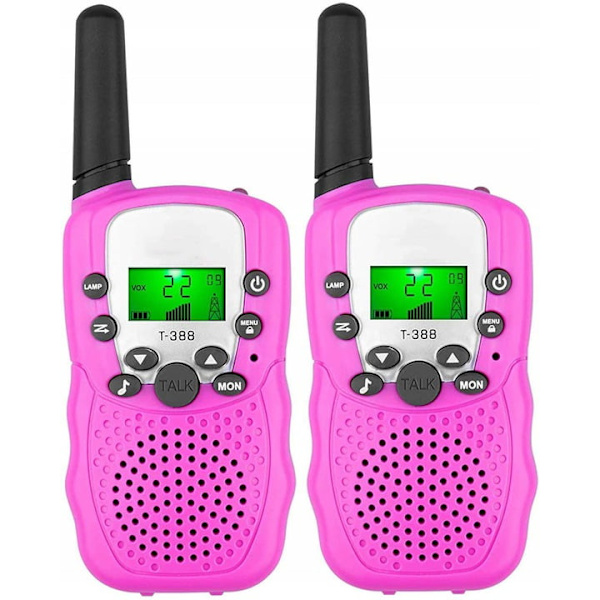 Barnens walkie-talkie, dubbelriktad radio med hans kristall 22-kanal