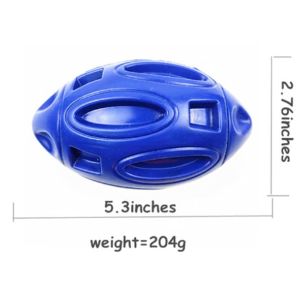 Sininen Molaire Pure Chew Rugby Sound -pallo