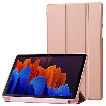 Læder Tablet Etui Til Samsung Galaxy Tab S9 (Rosaguld)