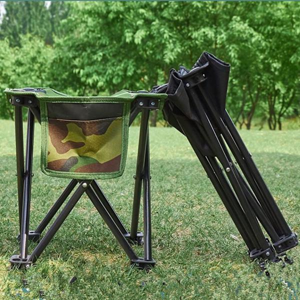 2-pack hopfällbar pall, bärbar support, upp till 150 kg, Mini O