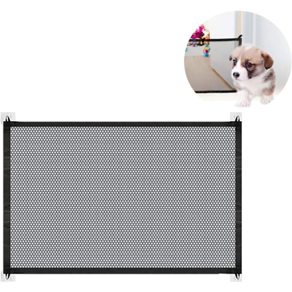 180X78cm Dør Sikkerhedsgitter, Trappe Sikkerhedsgitter Rulle, Hund Sikkerhedsgitter