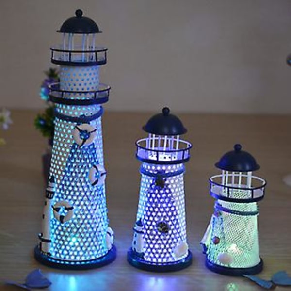 Flash Tower LED Nattelys Liten 14cm