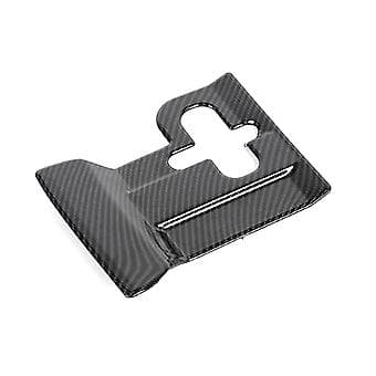 Karbonfiber Motorhette Låsbeskyttelse Deksel Trim For 2009-2021