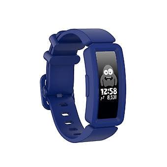 Smartwatch Silikon Urrem til Fitbit Inspire HR (Hvid) (Mørkeblå)