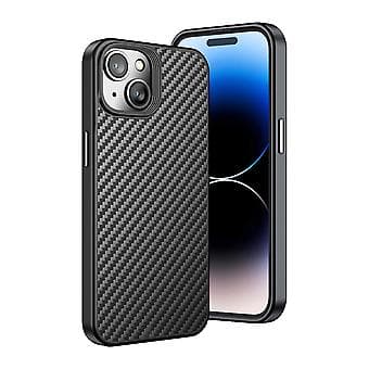 Kevlar TPU Telefon Cover til iPhone 15 Plus
