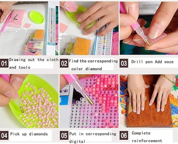 DIY 5D Diamantmaleri Korssting Broderi Diamantmaleri