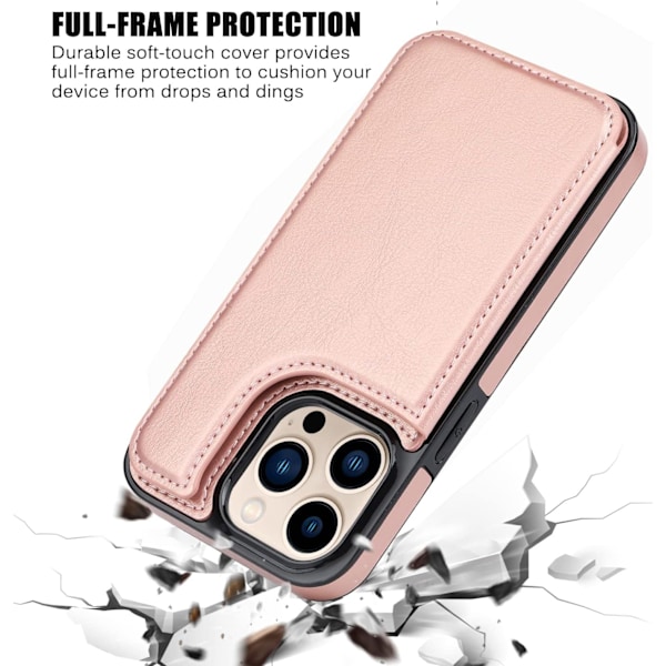 Plånboksfodral Kompatibelt med iPhone 13, Smalt Fodral med Kortfack