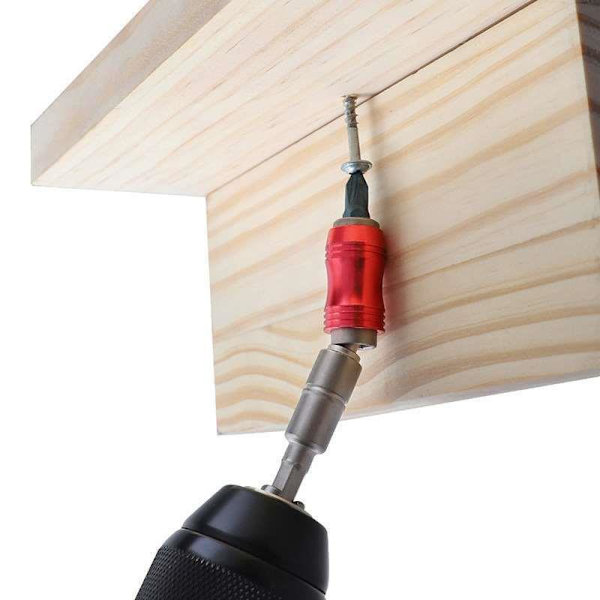 Musta kääntyvä magneettinen bittipidike - iskunkestävä - ruuvi