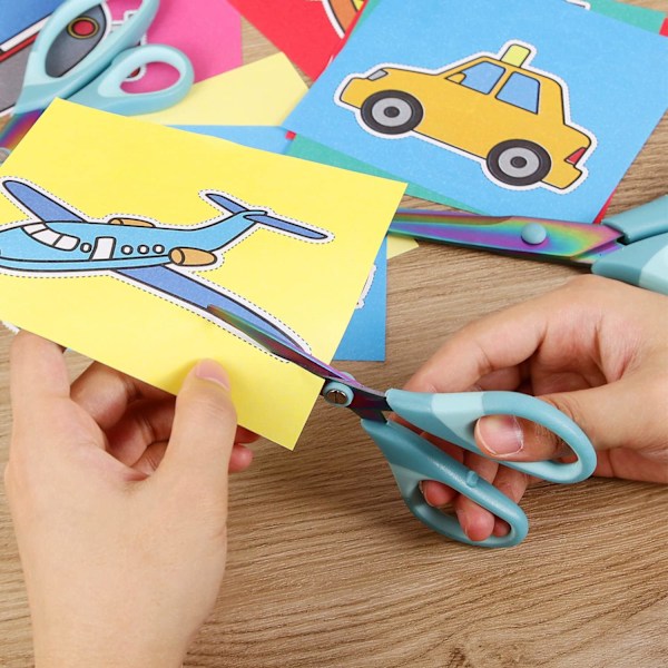 Håndværkssaks, All Purpose Sharp Titanium Blades Saks, Gummi
