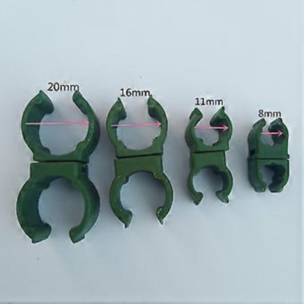 Drivhus Espalier Konnektor Roterende Klips Holder Dele (20mm)