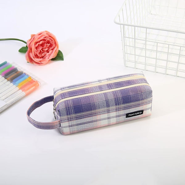 Stationery Pencil Case Stylish Pouch Simple Small Pencil Bag Dura