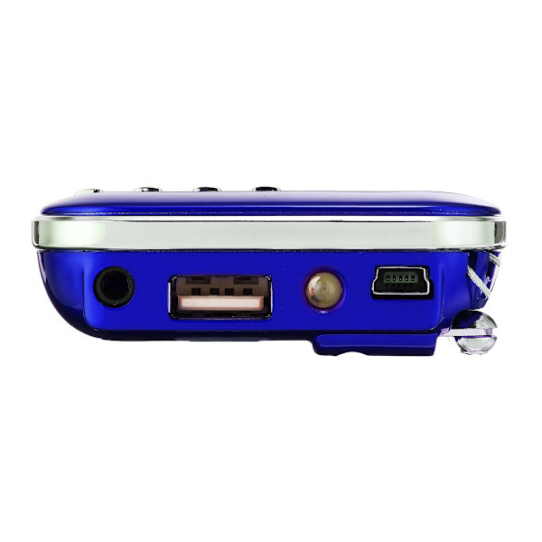 Bærbar Auto Digital FM AM SW Mini Radio LCD-skærm Højttaler MP3