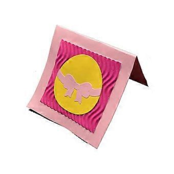 Påskeæg med båndsløjfe metal skæreforme stencil DIY scrapbogs-embossing værktøj papirkort album skabelon form