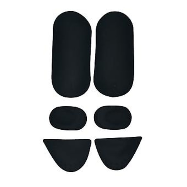 Beskyttende silikonpute deksel for PS VR 2 håndtak ermer kontroller hudgrep (svart)