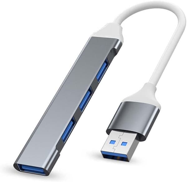 4-port USB 3.0 Hub Højhastighed ??Type c USB Hub 5Gbps Splitter til