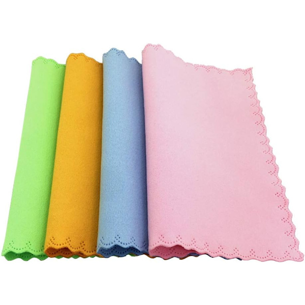 10 st Rengöringsdukar för Glasögon Mikrofiber Rengöringsdukar (Blandade