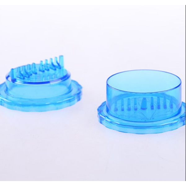 1PC transparent multifunktionell vitlökspresslåda, vitlökspress,