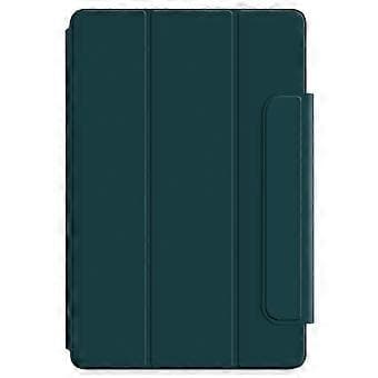 För Oppo Pad PU-läder Tri-fold stativ surfplattefodral Magnetisk absorptionsskydd (stil A)
